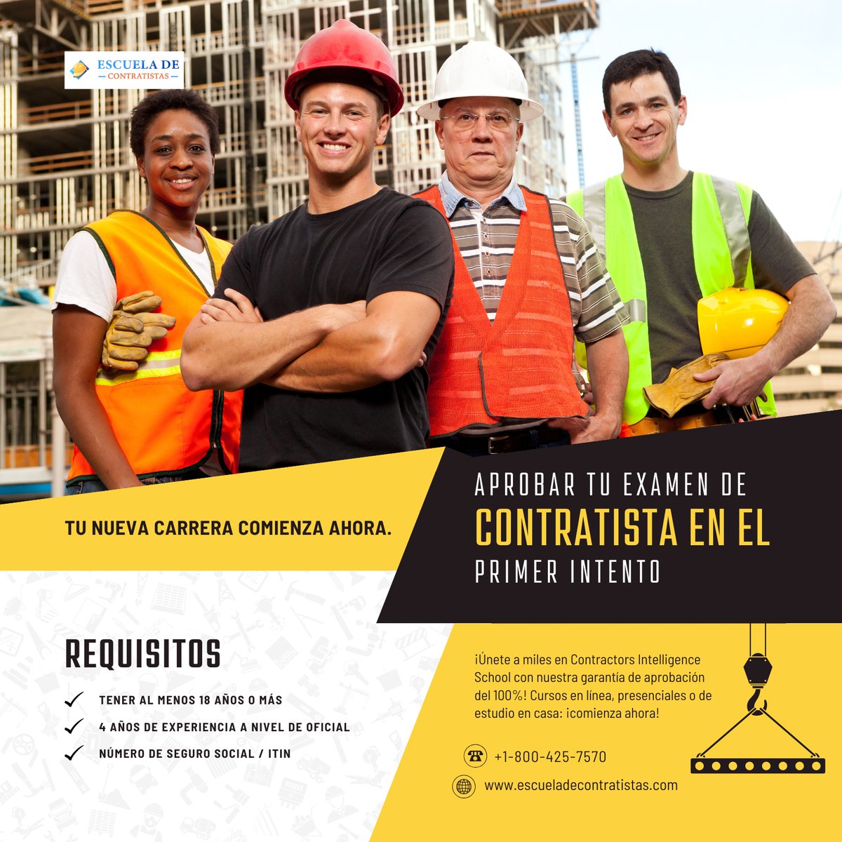 EsdeContratista's tweet photo. ¡Obtén tu licencia de contratista de California en solo dos meses!

🌐 Más info: https://t.co/XgL0NyMdsw

#LicenciaDeContratista #EscuelaDeContratistas #California #LicenciaDeContratistaEnCalifornia #LicenciaDeContratistaDeAcondicionamientoDeAgua #ExamenDeContratista https://t.co/pDCvfEuWOI