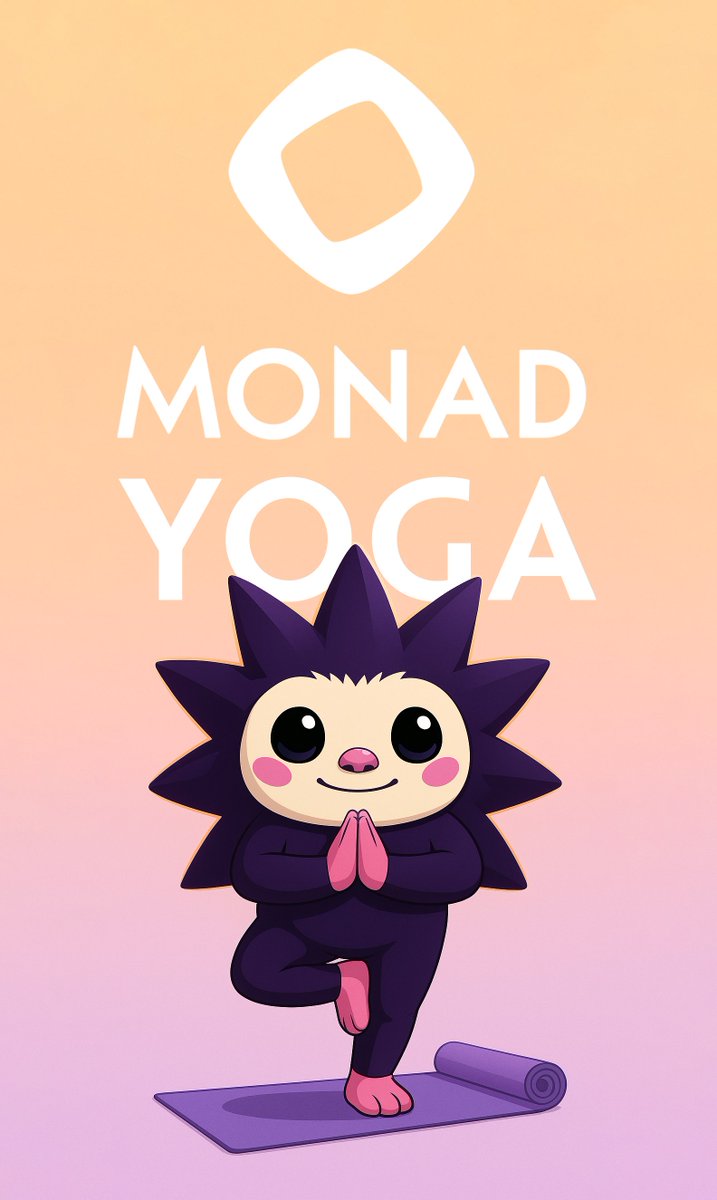 Nadmaste

Today in the <a href="/monad/">Monad ⨀</a> Discord we had another yoga session with <a href="/ArtemBazil1o/">Bazil1o nads 💜</a>    

Thanks to <a href="/MonadYogaNads/">Monad Yoga</a> I’ve also fallen in love with yoga and never miss a session now