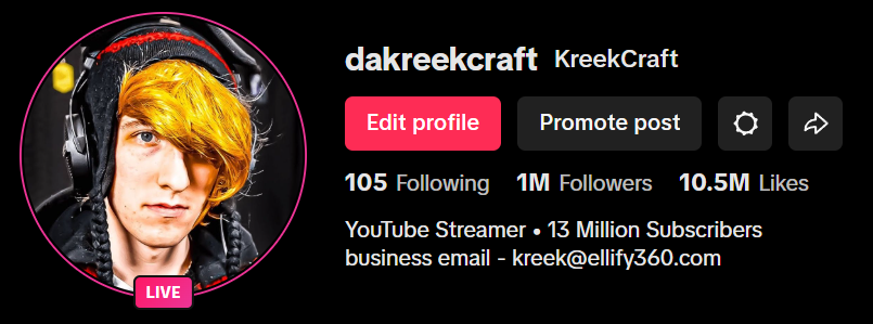 KreekCraft tweet media