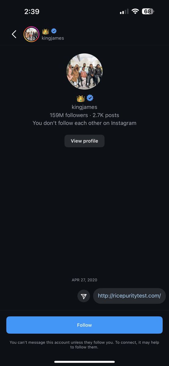 bro <a href="/KingJames/">LeBron James</a> what were we on in 2020 bro😭😭
