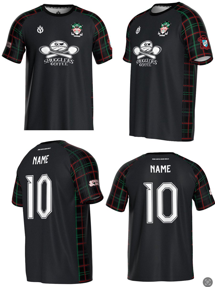 SmugglersCoffee's tweet photo. I rocked the new Smugglers Coffee FC jersey yesterday with Pen Ddraig (Welsh for Head of the Dragon or War Chief) on the back. YOU can get a custom one too! Just go over to the @olive_york website and order one! 
https://t.co/SNxNGP6qFq https://t.co/A1YT6xEsJD