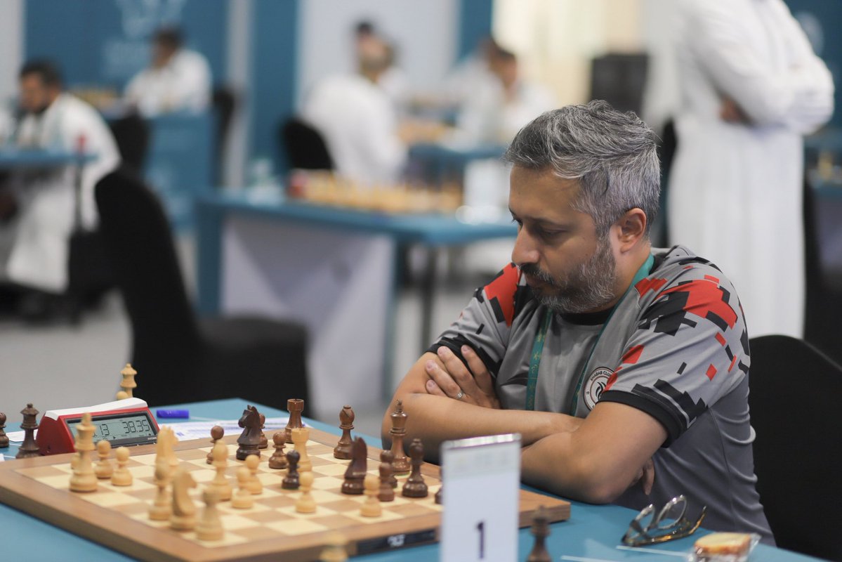 الاتحاد السعودي للشطرنج (@ksachess) on Twitter photo 📸 اليـوم الثانـي:
في الشطرنج ♟️
"عندما ترى حركة جيدة، ابحث عن حركة أفضل"
📌تصفيات بطولة المملكة للشطرنج في المنطقة الشرقية بجامعة الأمير محمد بن فهد <a href="/pmuofficial/">جامعة الأمير محمد بن فهد</a> 📸 اليـوم الثانـي:
في الشطرنج ♟️
"عندما ترى حركة جيدة، ابحث عن حركة أفضل"
📌تصفيات بطولة المملكة للشطرنج في المنطقة الشرقية بجامعة الأمير محمد بن فهد <a href="/pmuofficial/">جامعة الأمير محمد بن فهد</a>
