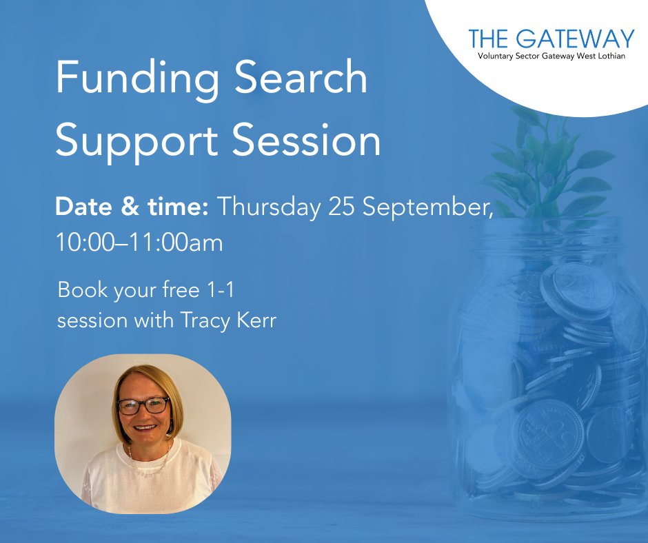 💡 Need help finding funding?

Our free 1-1 Funding Search Support sessions with Development Officer Tracy Kerr are open for September bookings. Get personalised advice tailored to your organisation’s needs.

📅 Next session: Thursday 25th September, 10:00–11:00am

Spaces are