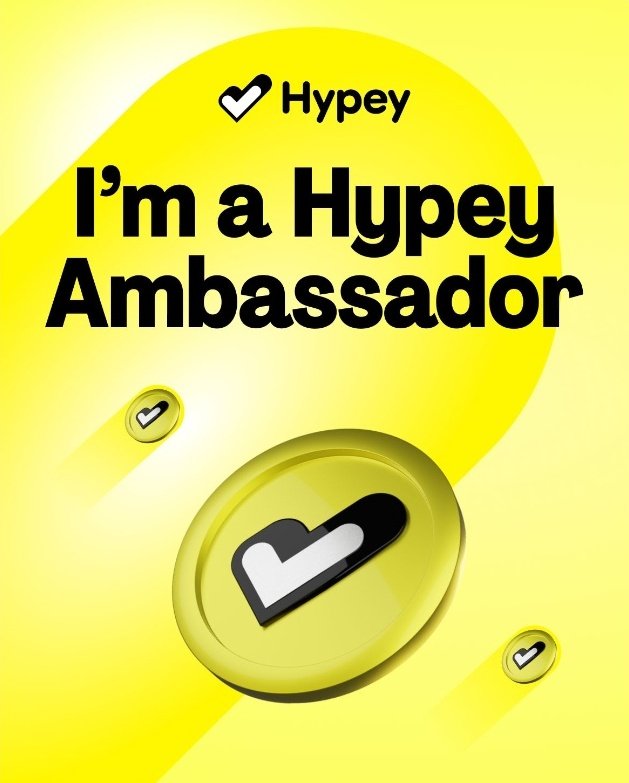 emmycrypto_1's tweet photo. I've joined the Hypey Ambassador Program
The beginning of greatness with @hypey_live

Let's do greater things😌

#hypeyambassador 
#hypey
#hypeysprint
#communityboost 
#teamenergy 
#levelup https://t.co/LqZAMWda5o