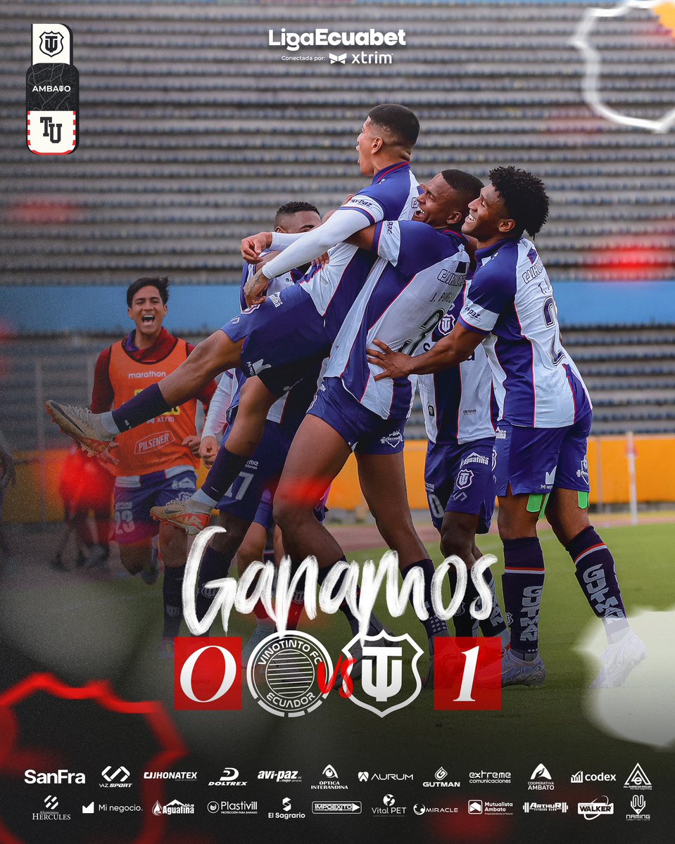 TecnicoUOficial's tweet photo. 🔴¡GANAAAAMMMOOOOSSSS!⚪️

𝐋𝐚𝐬 𝐜𝐚𝐫𝐠𝐚𝐬 𝐩𝐞𝐬𝐚𝐝𝐚𝐬 𝐬𝐞 𝐡𝐚𝐜𝐞𝐧 𝐦á𝐬 𝐥𝐥𝐞𝐯𝐚𝐝𝐞𝐫𝐚𝐬 𝐣𝐮𝐧𝐭𝐨𝐬 🇦🇹💪🏼

+3️⃣ y seguimos #Albirrojos 🇦🇹

#TécnicoPresente https://t.co/yLNdwc2y8o