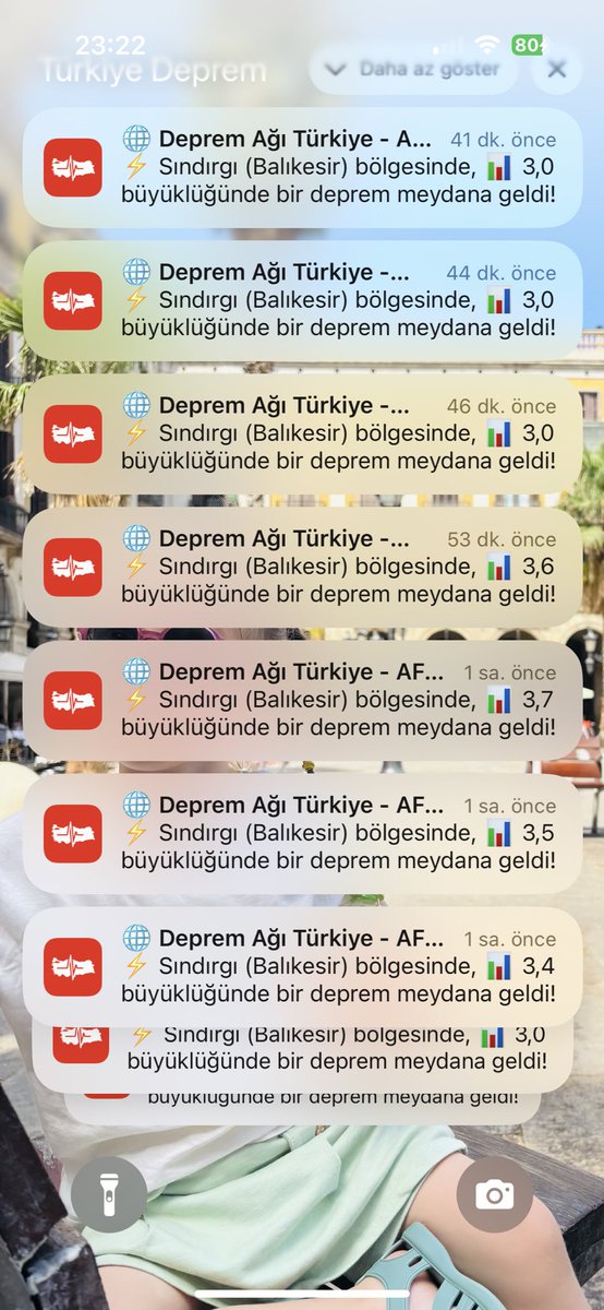 Geçmiş olsun hepimize 🙏🏻 umarım enkaz altında kalanlar bir an önce çıkarılır…