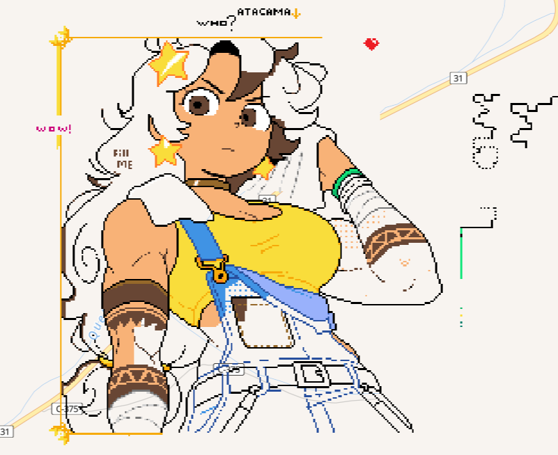 SaltySweets_'s tweet photo. Its so hard to work on wplace since it tells me its down everytime u_u, atleast my proyect is going smoothly https://t.co/uPEX6Vw5SS