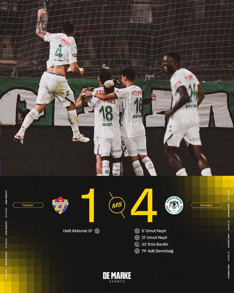 Konyaspor'dan muhteşem başlangıç 🔥

Geçen sezonun flaş ekiplerinden Eyüpspor'a kabus yaşattılar.