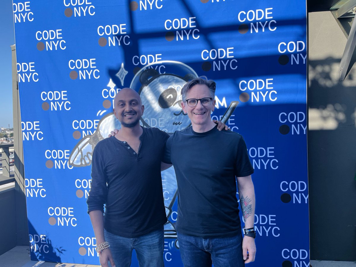 Phenomenal weekend co-sponsoring the CodeNYC hackathon in Brooklyn with <a href="/CoinbaseDev/">Coinbase Developer Platform🛡️</a>! Awesome to connect with so many talented builders, network with industry leaders, and share about Fluora and MonetizedMCP. Excited to see the projects that come out of this!