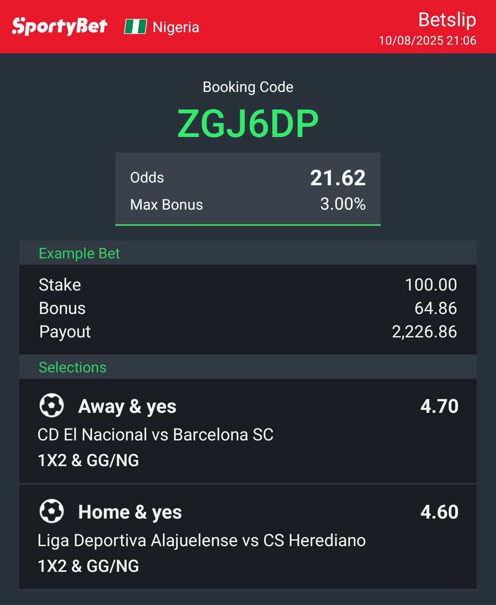 hanobets's tweet photo. ZGJ6DP

21 Odds https://t.co/t9uFZ4EIZV