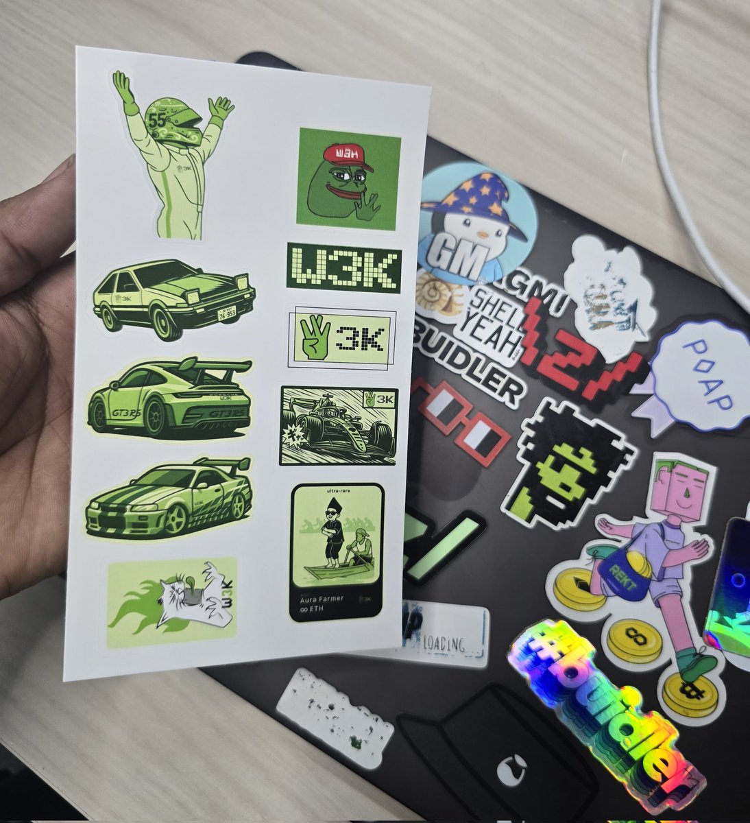 New sticker additions to my Laptop 

#W3K