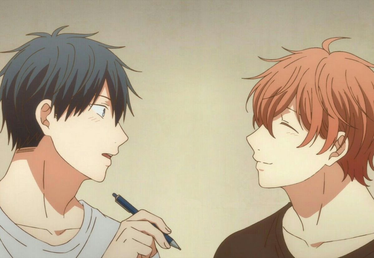 ria5sy's tweet image. anime                                    real life