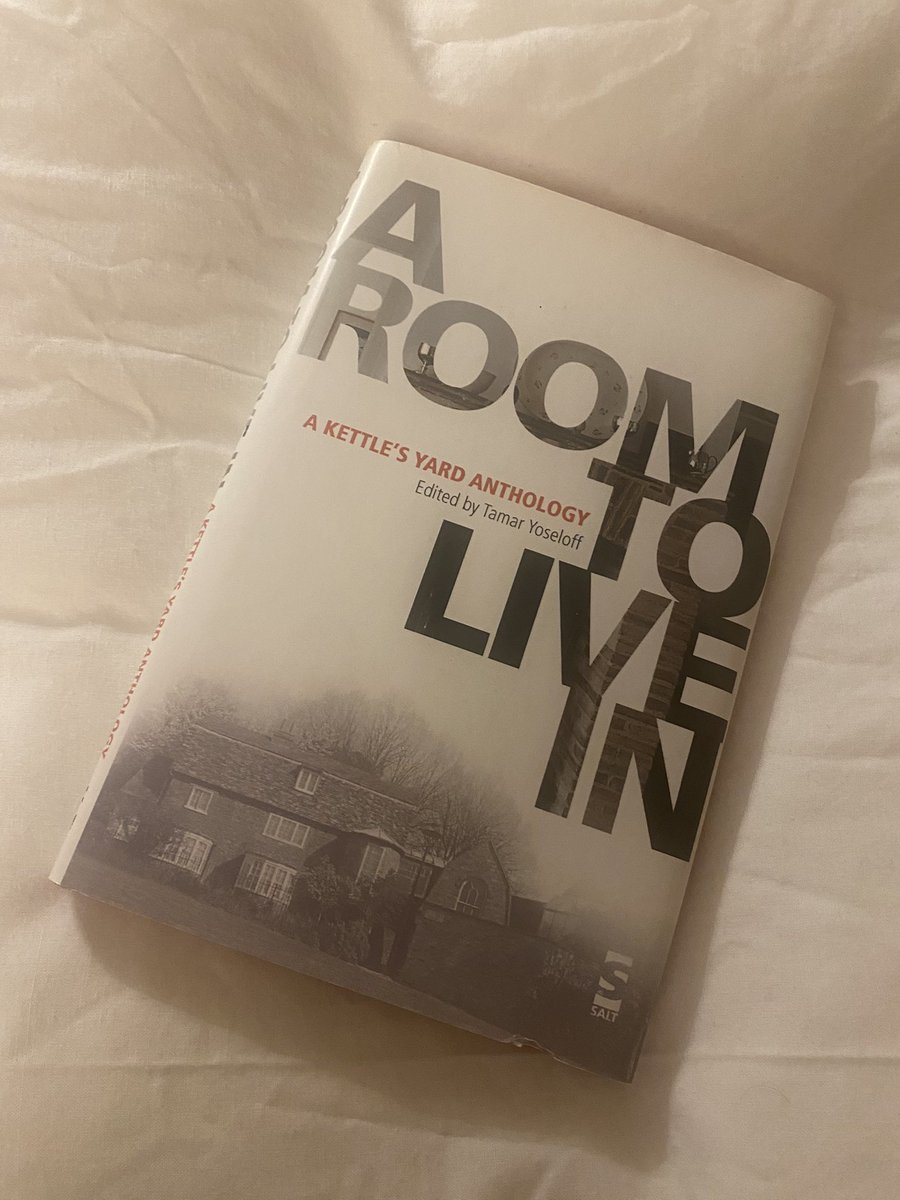 lucyduck1978's tweet photo. #SealeyChallenge @SealeyChallenge 
A Room To Live In 
@kettlesyard #kettlesyard @TamarYoseloff #poetry #30daysofpoetry @saltpublishing 
Fabulous collection of ekphrastic poems https://t.co/BeI42qsM4H