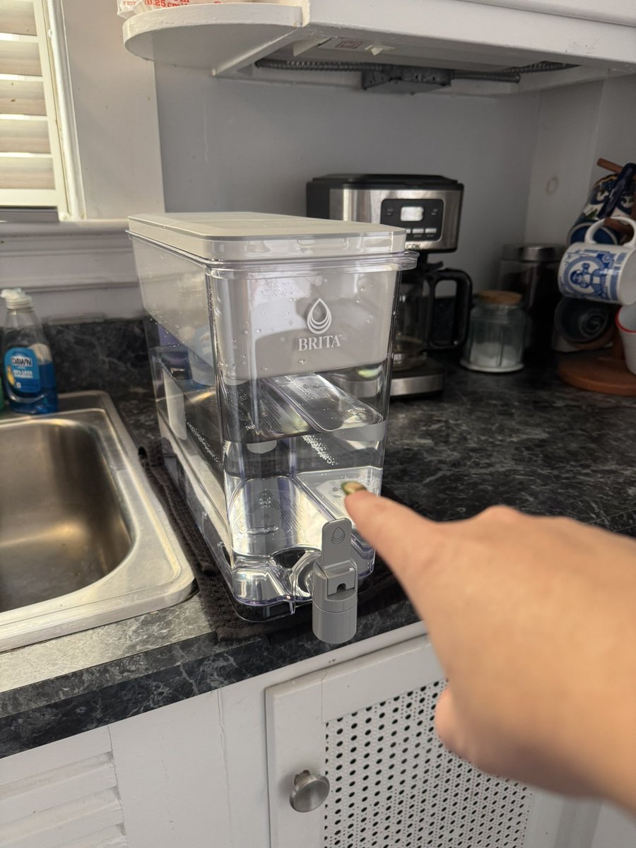 Buying a ginormous Brita filter to use instead of the pitcher was the best decision I’ve ever made ever