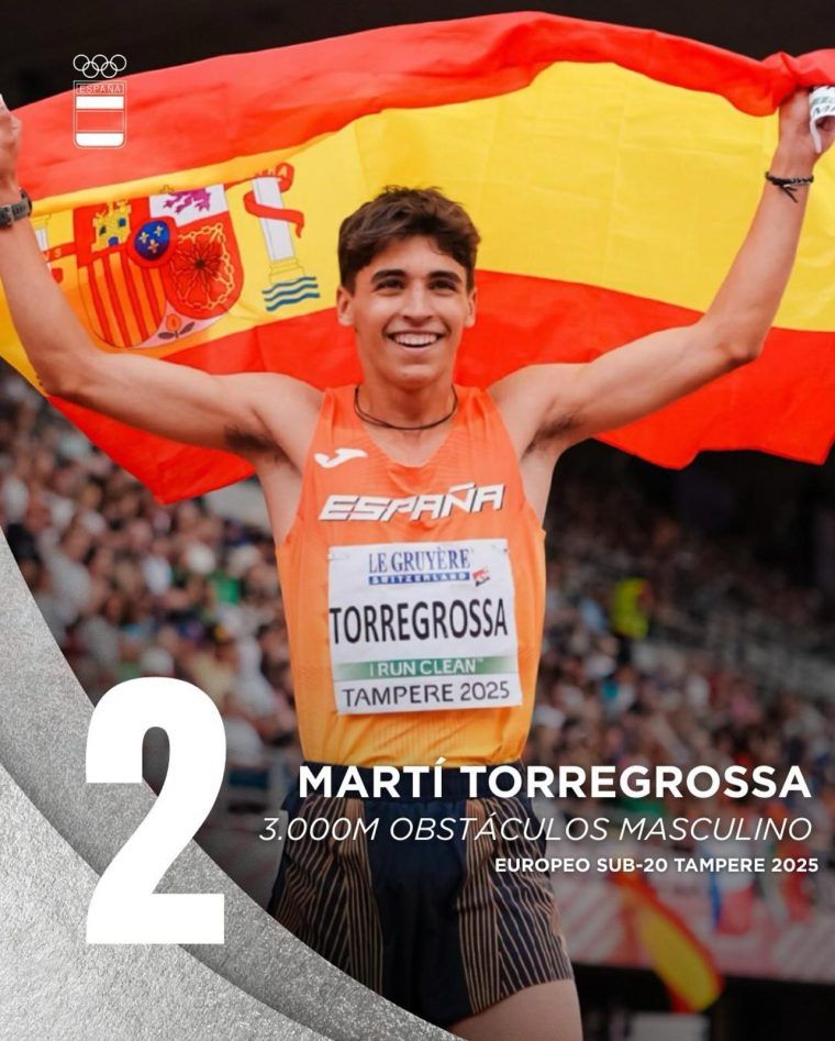🏅 Felicitació a Martí Torregrossa Pons 🏅

Desitgem felicitar de tot cor Martí Torregrossa Pons per la seva extraordinària actuació al Campionat Europeu d'Atletisme Sub-20, celebrat a Tampere (Finlàndia).