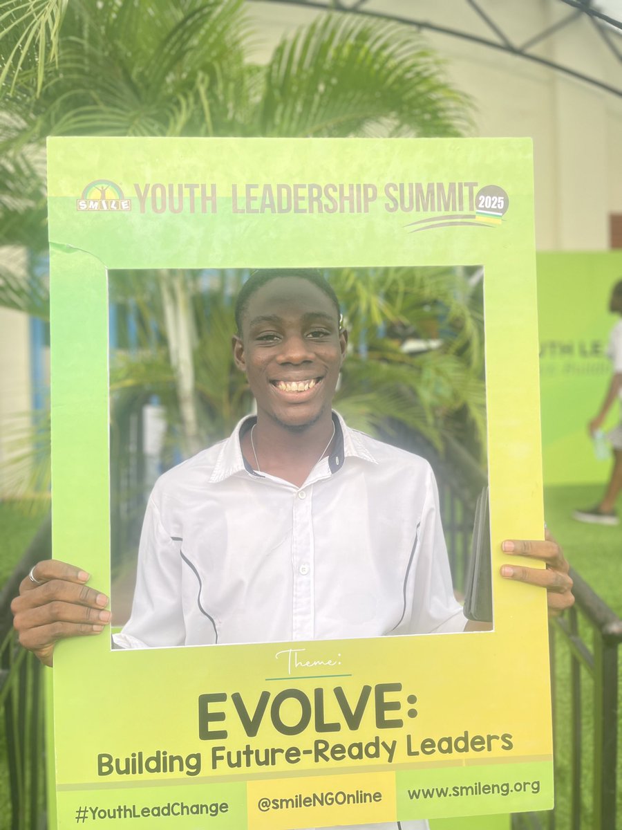 kingsleydaprime's tweet photo. I had the opportunity of attending the youth summit by @smilengonline . It was a great learning experience for me. My friend: Zainab was the graduant from this mentorship program and I have seen so much #growth. I am so inspired to lead and grow!! Amazing!
#YLS2025
#Evolve2025 https://t.co/ZbefS7gZR0