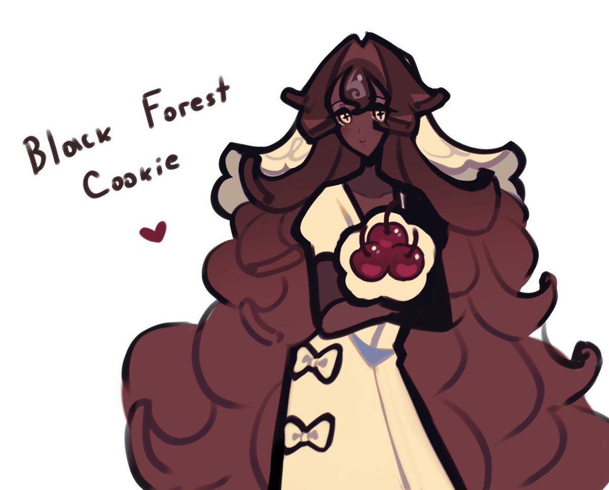🍒 #blackforestcookie #cookierun