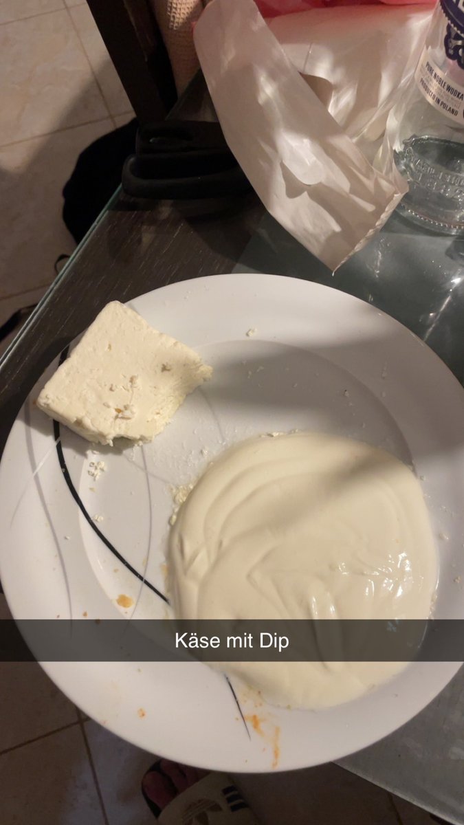 käse mit dip