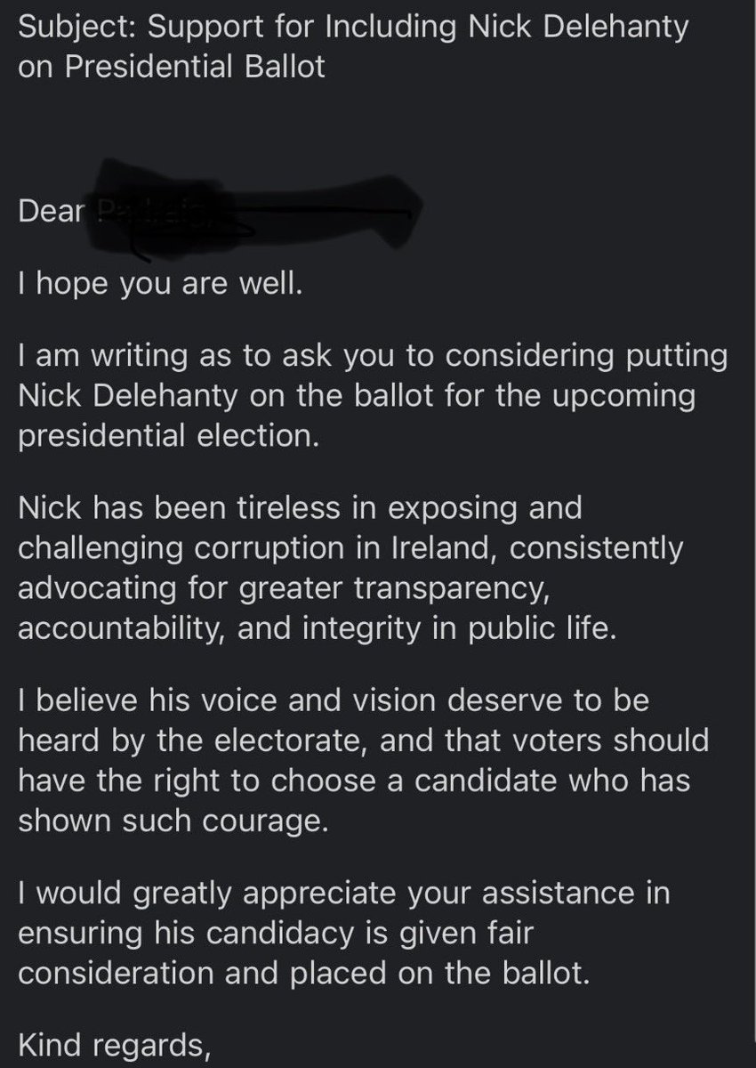 Thank you to everyone who is writing to their local councillors in support of me 🙏 

But for anyone not sure what to say… the below is an excellent standard bearer:

👇🏻