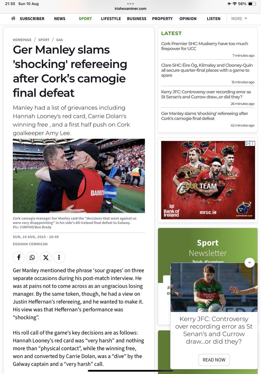 David Connors tweet media