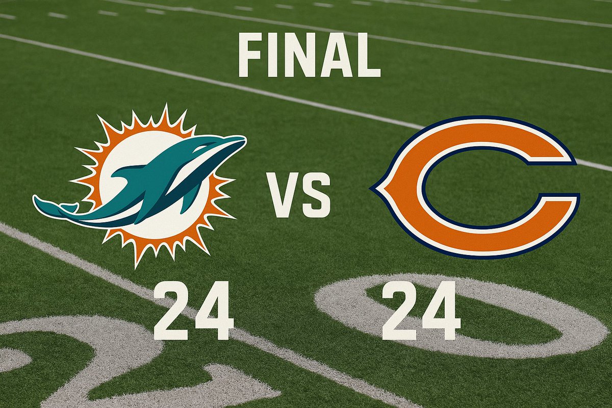 che_delfin's tweet photo. El primer partido de la pretemporada terminó en empate. Podríamos haberlo ganado, y también podríamos haberlo perdido con segundos de diferencia.
¿Que fue lo que mas te gustó?
¿Que tiene que mejorar de cara a Lions?
#nfl #preseasonNFL #MiamiDolphins #MIAvsCHI #GoFins #FinsUp https://t.co/pzhNJeaawz