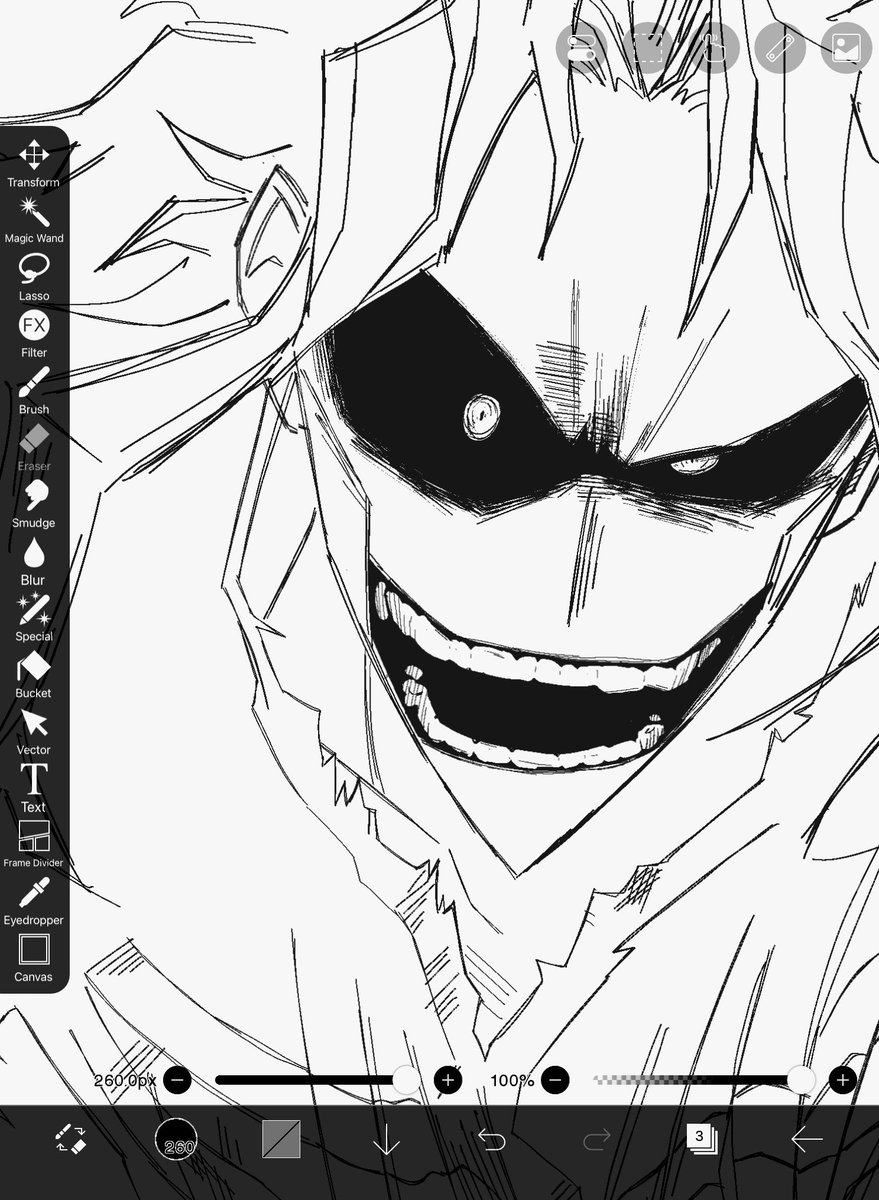 i guess it’s creepy teeth now