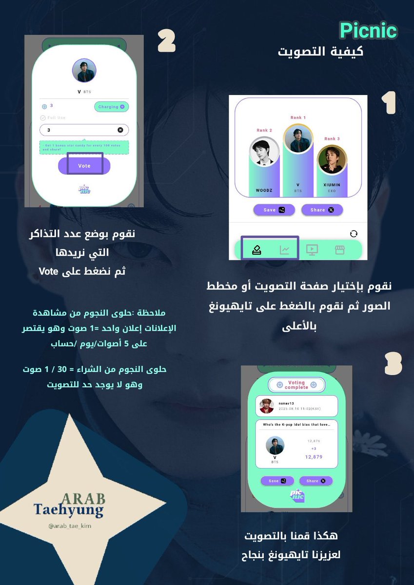 Arab Taehyung tweet media