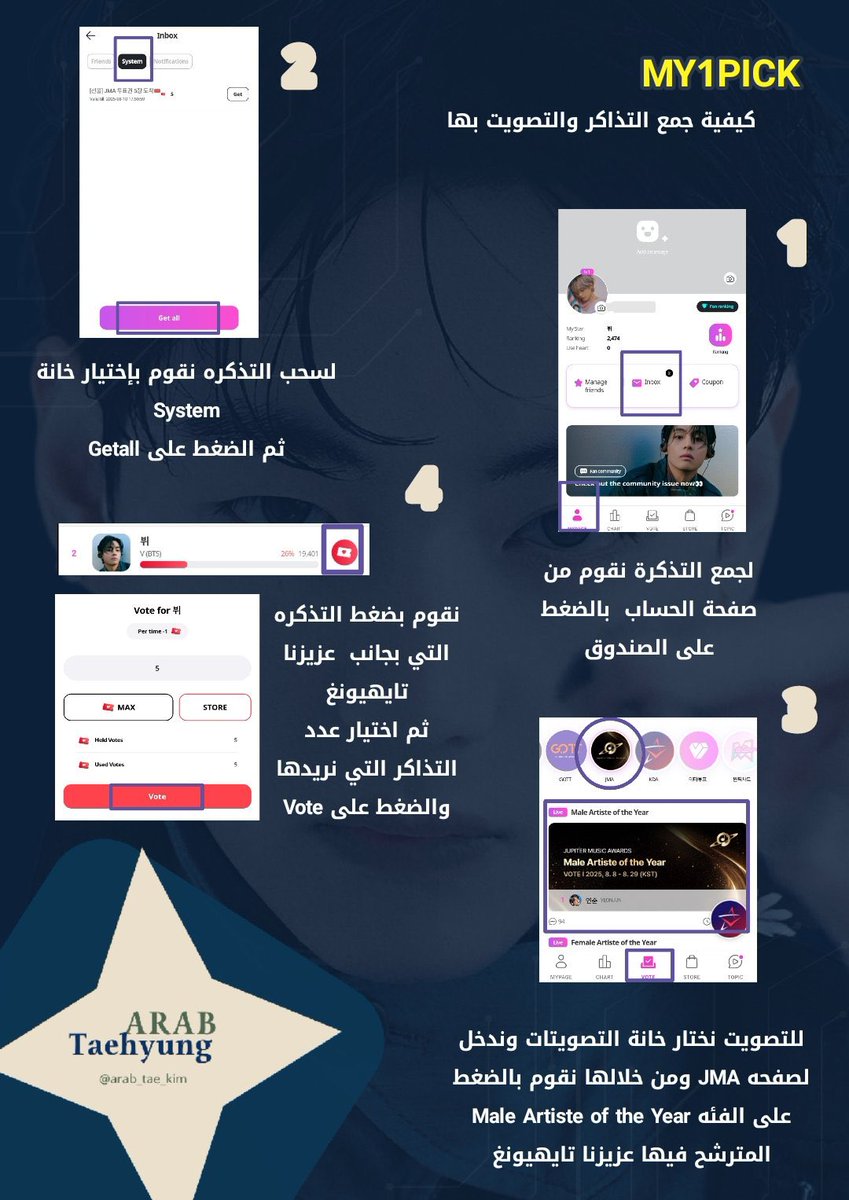 Arab Taehyung tweet media