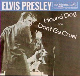 Today in Rock History

August 11, 1956
Elvis Presley released the double-sided single “Don’t Be Cruel / Hound Dog,” which topped the charts for a record-breaking 11 weeks.