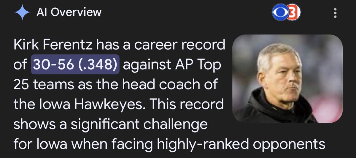Imagine having a coach for 26 years and this is his record against top 25 teams lmfao 😂 

Matt has taken over now 3 rebuilds. Imagine if he stayed long enough to reap the rewards of what he built..