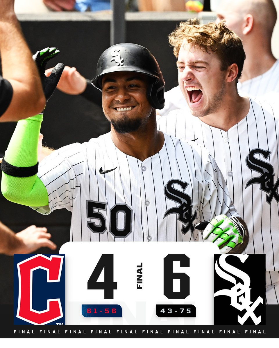 Lenyn Sosa drives in 3 runs, Colson Montgomery goes yard, and the @WhiteSox salvage the series finale.