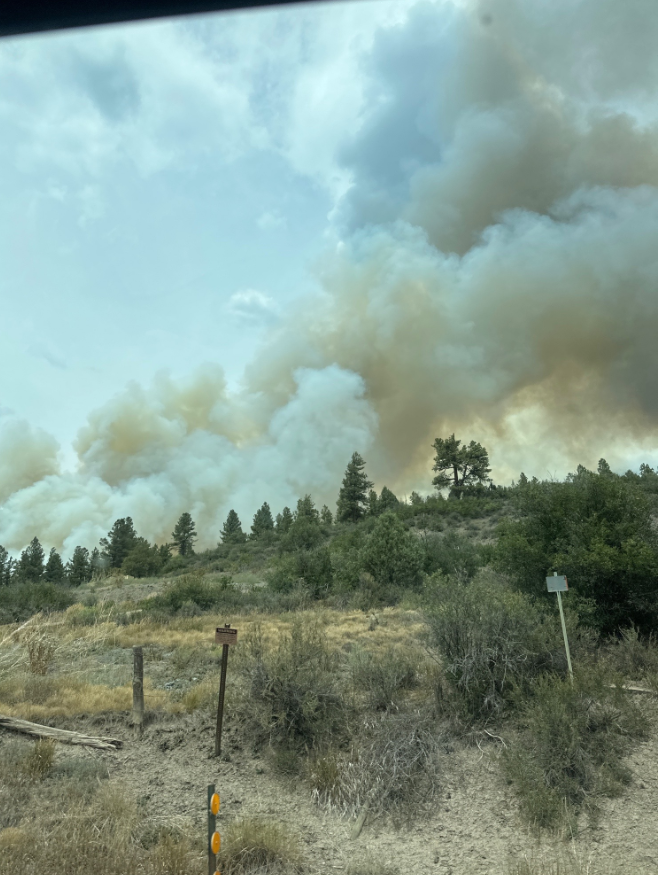 StrandenWX's tweet image. #Oakfire Monitoring new start, All residents within one mile of 38 Spruce Circle are to evacuate immediately to Pagosa Springs High School. Any residents outside of the one mile radius are on evacuation notice. From Archuleta County Sheriff's Office on Facebook.
#cowx #cofire