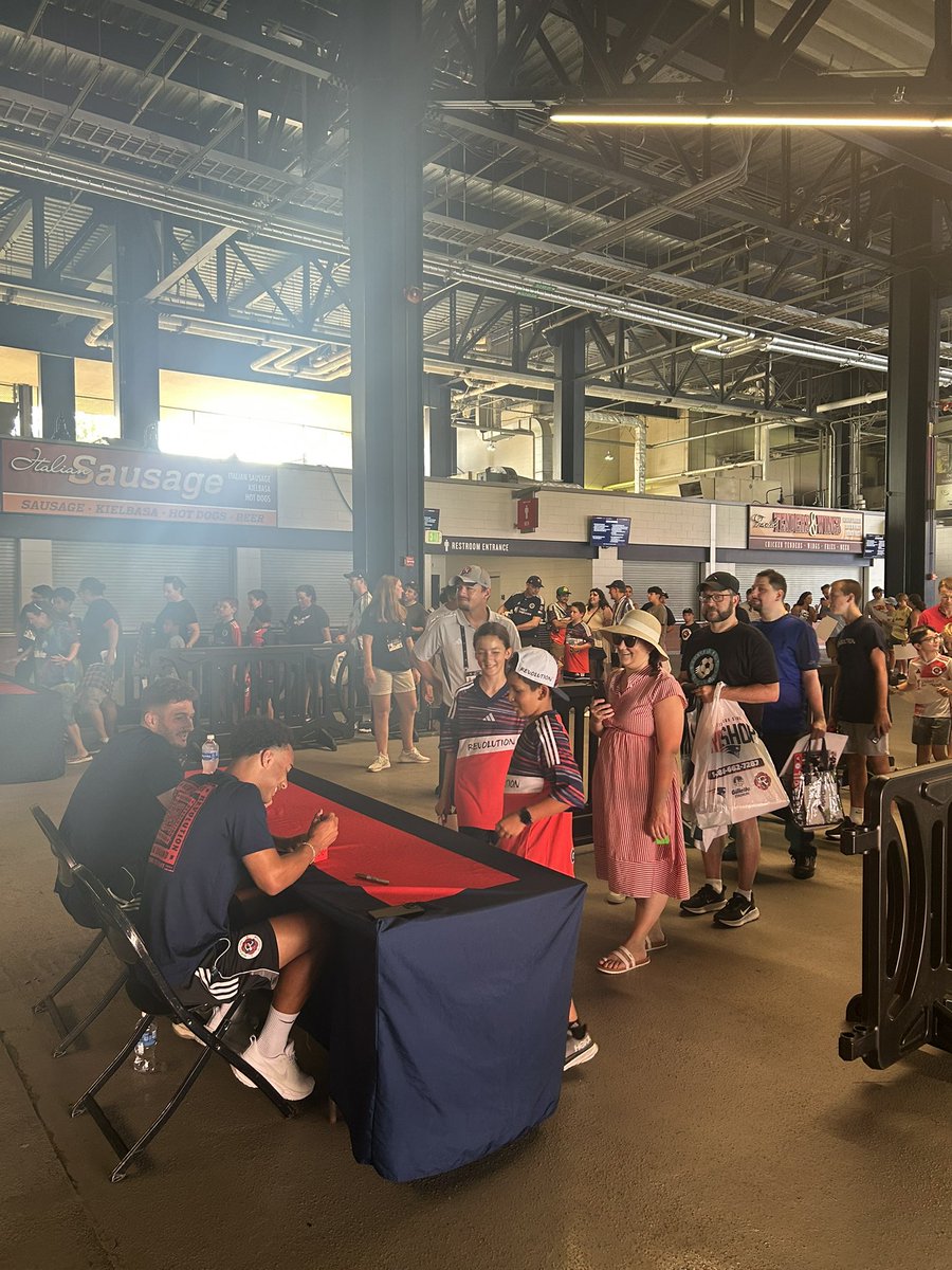 Brad Feldman (@bradfeldman_) on Twitter photo Time for another Revs Day on the Pitch! A great day for it. Thanks to all the #NERevs Season Members and <a href="/NERevolution/">New England Revolution</a> staffers who make this a special event <a href="/GilletteStadium/">Gillette Stadium</a> Time for another Revs Day on the Pitch! A great day for it. Thanks to all the #NERevs Season Members and <a href="/NERevolution/">New England Revolution</a> staffers who make this a special event <a href="/GilletteStadium/">Gillette Stadium</a>