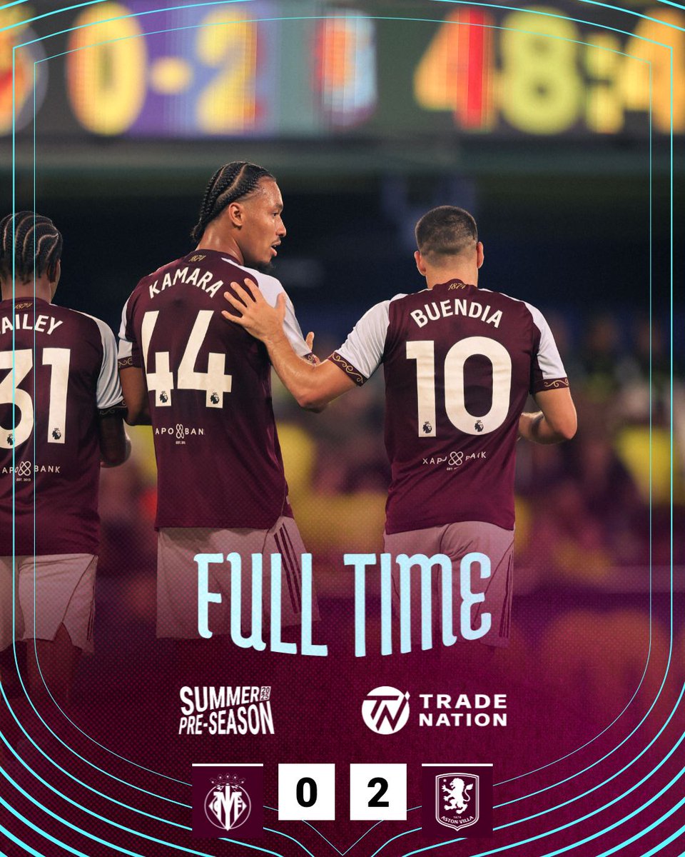 Ending the pre-season with a win! 

#VILAVL