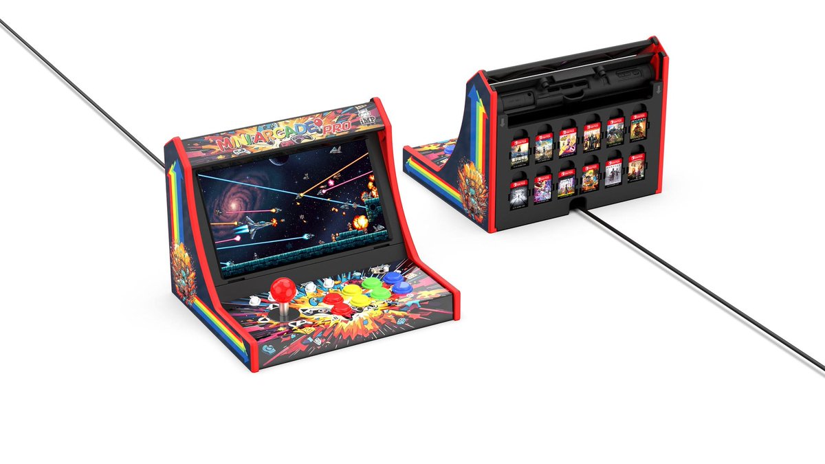 gamingretroUK's tweet photo. Mini Arcade PRO turns Nintendo Switch into a miniature arcade

Ever fancied a more arcade-like experience from your Nintendo Switch? The M...

https://t.co/gCqcvxRRKS

#MiniArcadePRO #NintendoSwitch #NintendoSwitch2 https://t.co/S48sDTlwrL