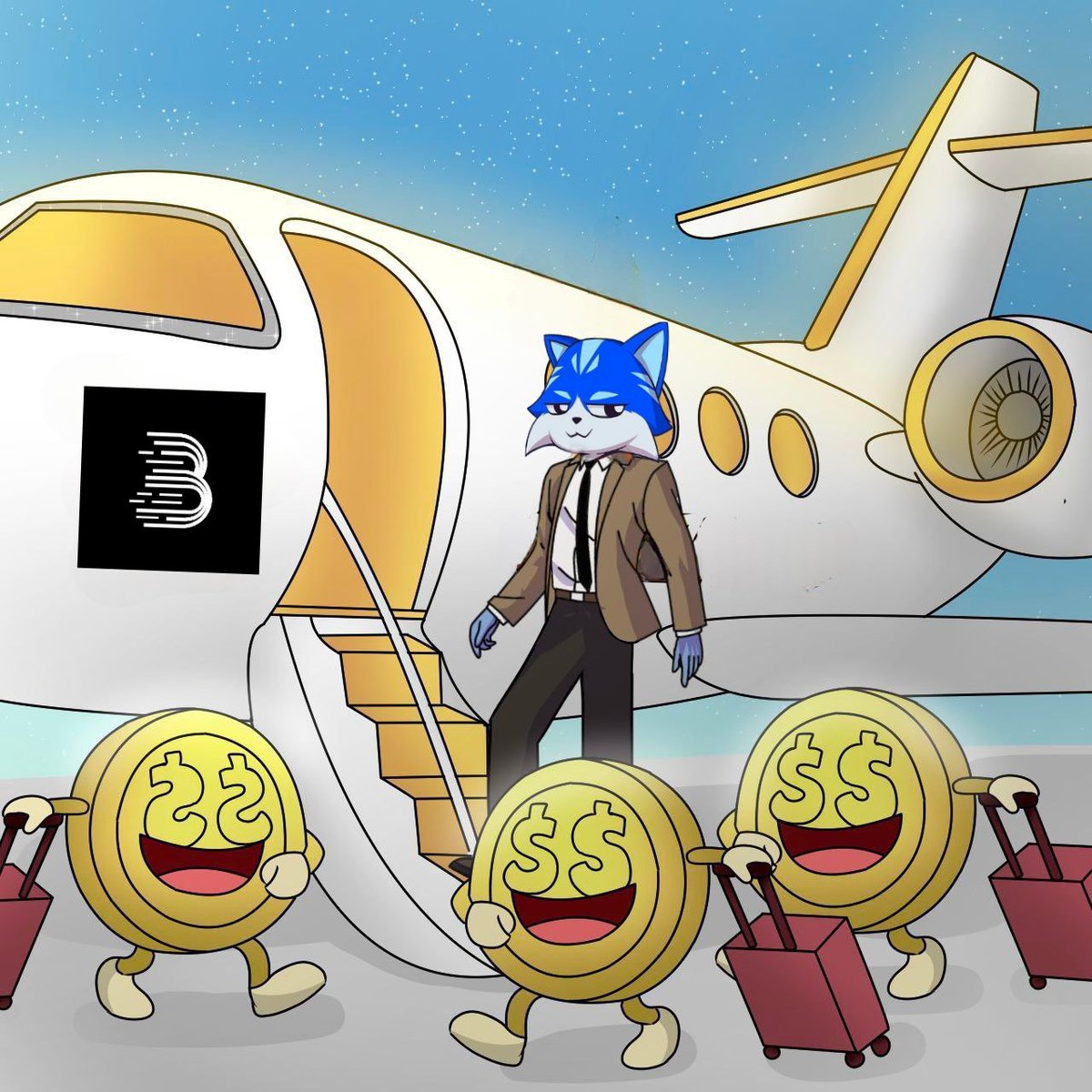 PartidoLaiva's tweet photo. My best cat is @Toshi_base 
Happy cat day with big gains 🚀💪💰

#BitMartCatMeme https://t.co/rtANvcQfzK