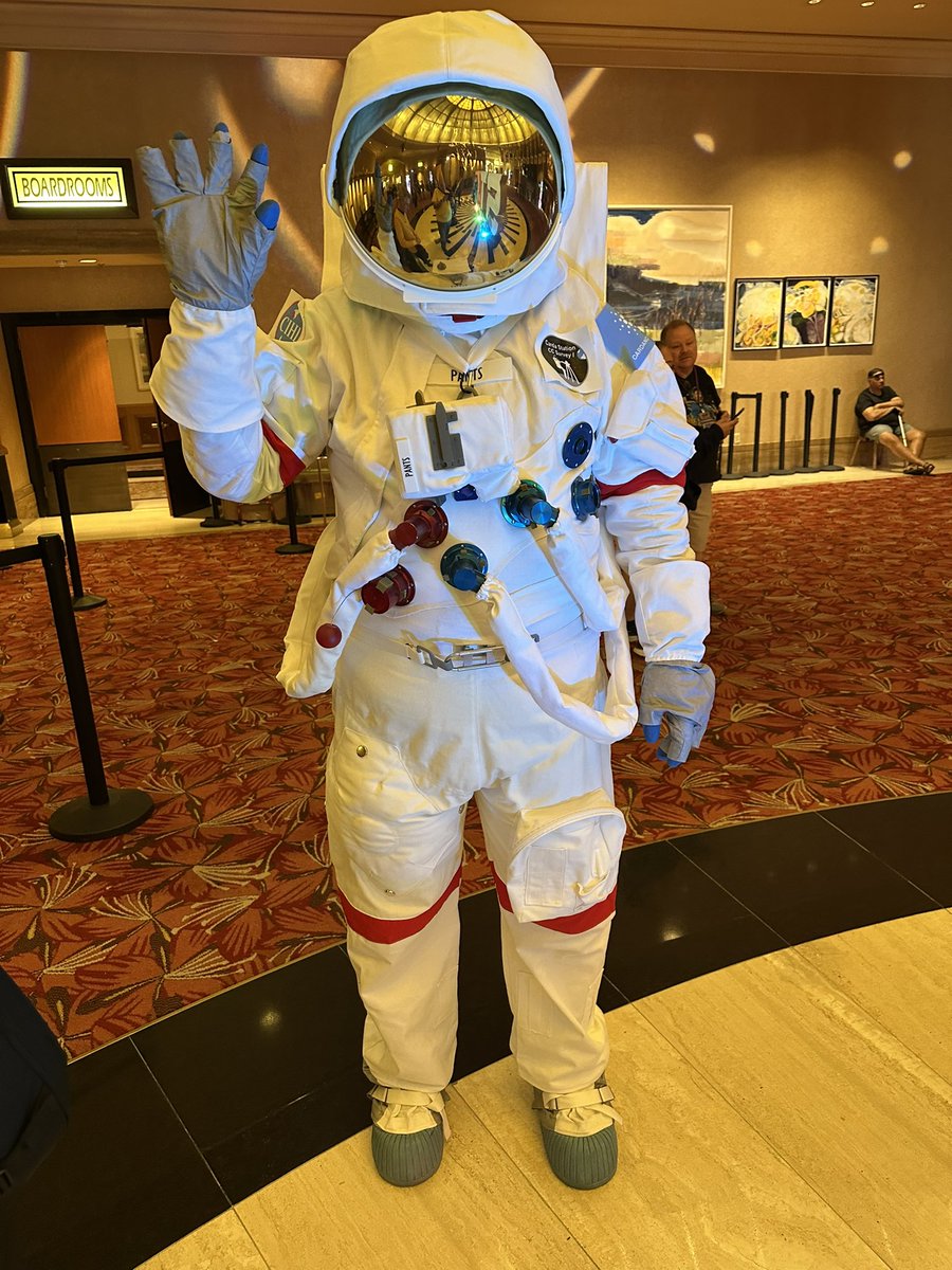 Many fandoms are represented at #STLV 
#StarTrek #Space1999