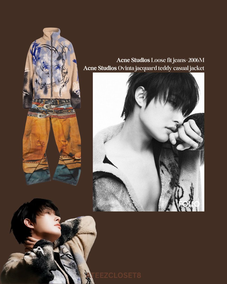 ateezcloset8's tweet photo. ATEEZ’s Mingi For March 2025 digital cover of MensFolio, serving looks that blend charisma and style
#ATEEZ #에이티즈 #MINGI #민기 #MingiStyle #MingiLook #MingiOutfit #ATEEZFashion #ATEEZStyle #SONGMINGI
#MensFolio #Loewe #Fendi #AcneStudios #Amiri #CalvinKlein https://t.co/WTNuS6DPJc