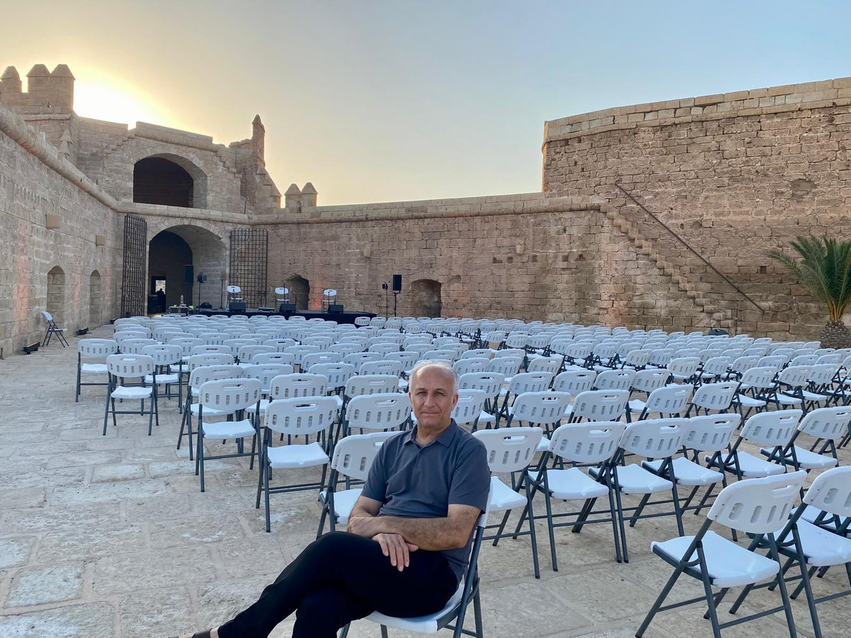 Antes del concierto de Alcazaba de Almería 9-8-2025