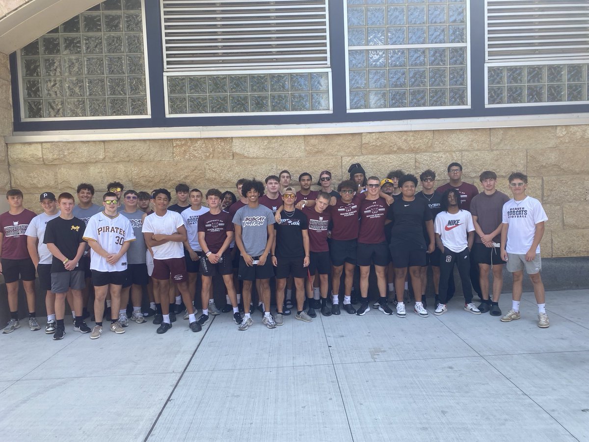 BeaverBobcats's tweet photo. Some Team Bonding at the Pirate Game today. Getting ready for week two of camp. https://t.co/H0OKCNUFyR