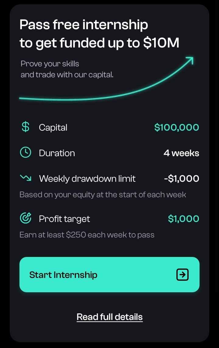 Free PropFirm challenges (@fpfc_xspace) on Twitter photo 100k account for everyone.
Follow <a href="/FPFC_XSpace/">Free PropFirm challenges</a>
Like | Repost | Tag 5 traders
Join - open ticket and share proof of engagement and kindly wait you will get reply within 7 hours and will be able to claim account.
discord.gg/KKHfjNRssG
Aim: 1000 engagements. 100k account for everyone.
Follow <a href="/FPFC_XSpace/">Free PropFirm challenges</a>
Like | Repost | Tag 5 traders
Join - open ticket and share proof of engagement and kindly wait you will get reply within 7 hours and will be able to claim account.
discord.gg/KKHfjNRssG
Aim: 1000 engagements.