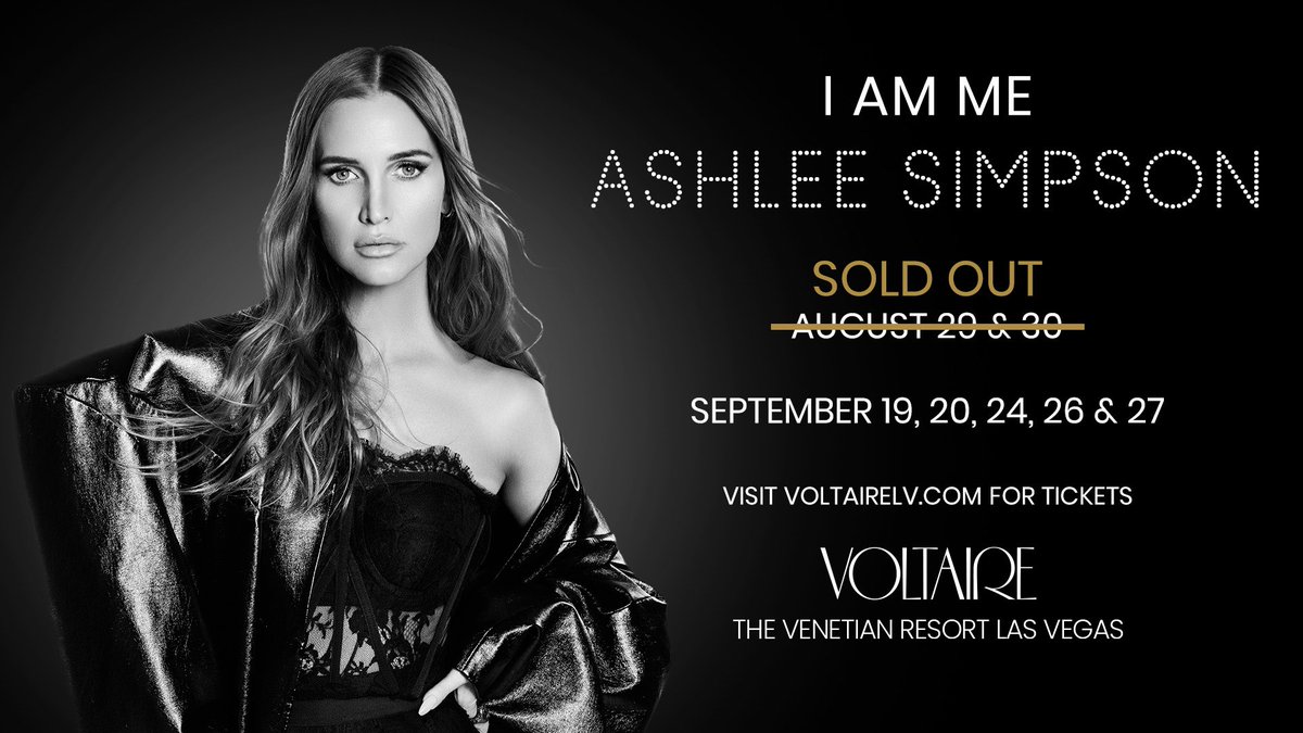 ashleesimpson's tweet photo. A couple more weeks to go! See you in Vegas! https://t.co/SLFkPLzOnw https://t.co/K8DKPncdqj