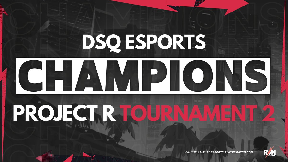 RematchScout's tweet image. 🏆 @DSQ_GG are your @projectr_es Tournament 2 champions!

They defeat Zadux Demons 3-1 in a BO5 Grand Final to take home the victory.

An additional congratulations to 2nd and 3rd place:

🥈 Zadux Demons
🥉 @Aspyre_Ent 

#Rematch #PlayRematch #RematchEsports