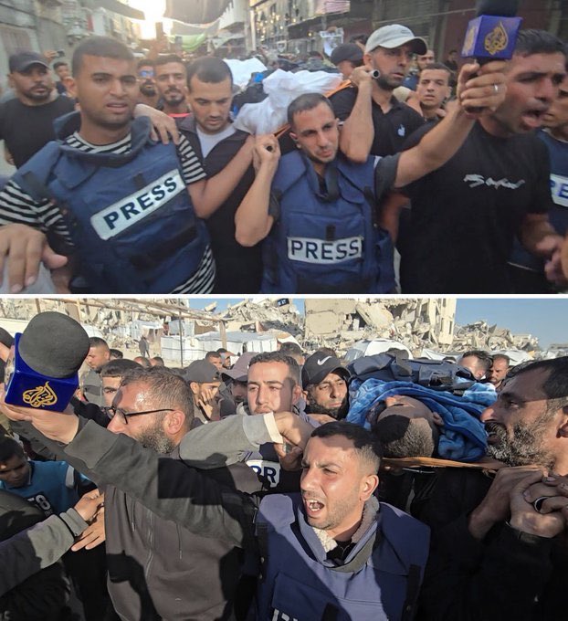 شيعت كل الرفاق يا أنس.. سلبوا منك رفاقك رفيقا رفيقا ذقت مُر البعد مرارا !

حتى أصبحت أنت الجنازة وأنت المُشيّع وأنت الخبر ونحن المنتظرون خلفك من نستعير دمعك لنبكيك !