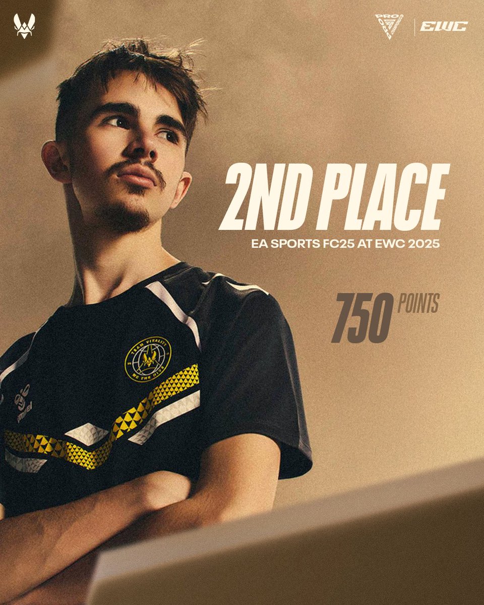 What a fight from Brice!✨

Brice battles all the way to the EWC FC Pro 25 grand final, falling 3-5 to ManuBachoore to secure second place.

A stellar performance adding 750 points to the leaderboard😍
#EWC25