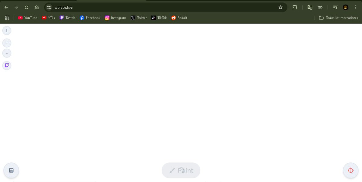 cesarbuumxd's tweet photo. @wplacelive What am I supposed to do? Even if the servers come back, I can't log in. https://t.co/DvwT66V8Pr