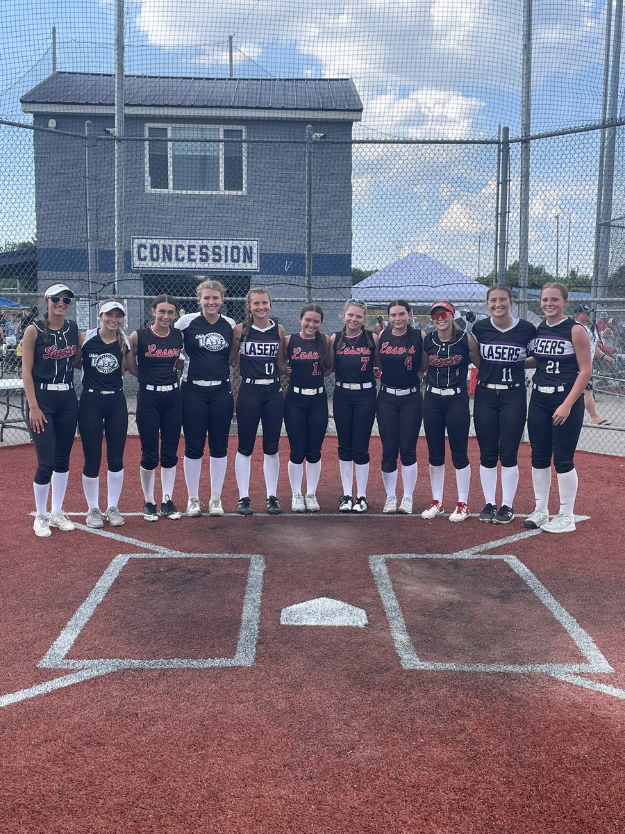 Had the privilege of leading a Lasers All Star team of 27/28/29 grads in the Lisa Fernandez Showcase. Team went 4-0 with wins 6-2, 1-0, 5-3 and 6-1. Lots of talent