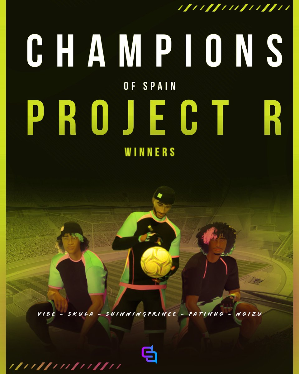 DSQ_GG's tweet image. LOS CAMPEONES. We are now the @projectr_es tournament #2 winner and champions of Spain. 

VAMOS!!!
