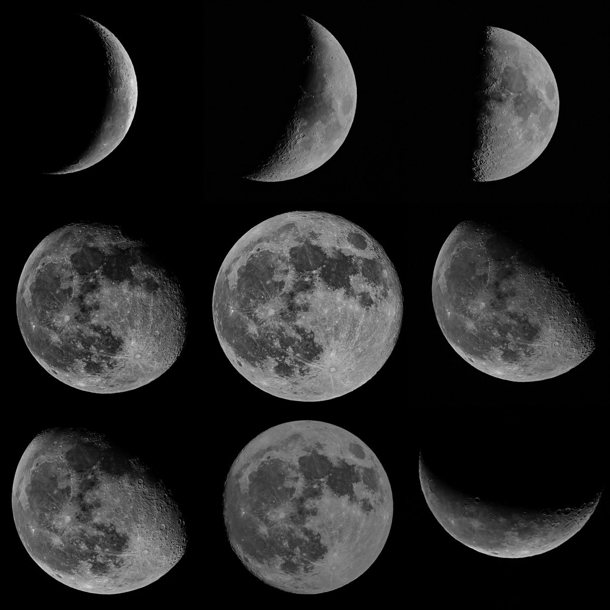 برای اونایی که عاشق ماه ان🌕🌑