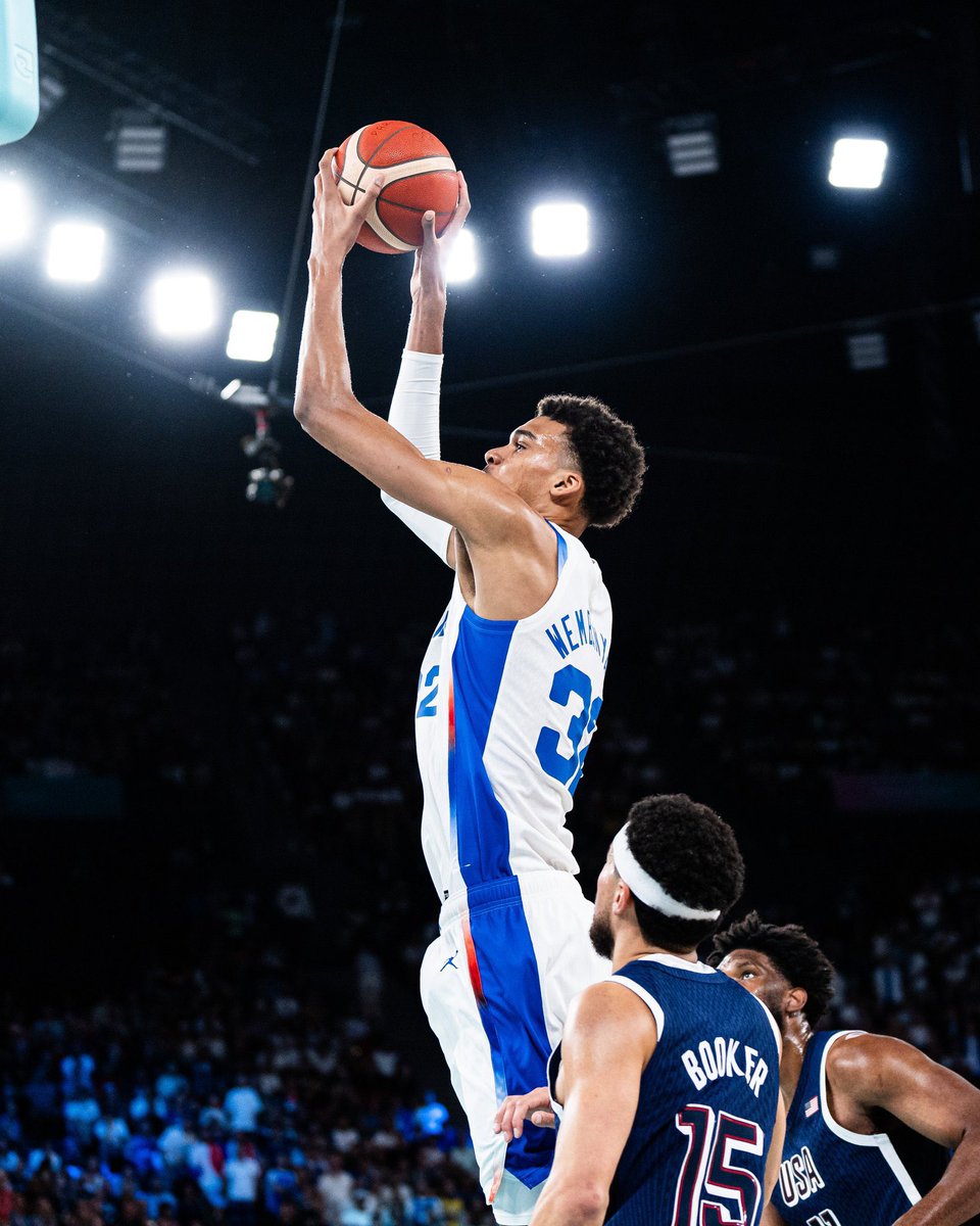 One year ago today, Wemby went toe to toe with all-time greats in the Gold Medal game at just 20 years old.

He proved to the world that he’s the future of basketball.